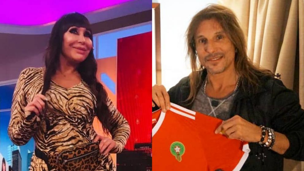 Con su lengua karateca, Moria Casán salió a contraatacar a Claudio Paul Caniggia.
