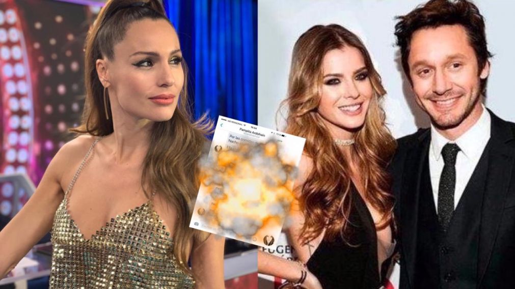 Escandaloso chat de Pampita sobre el episodio de Benjam�n Vicu�a y La China Su�rez en el motorhome. 