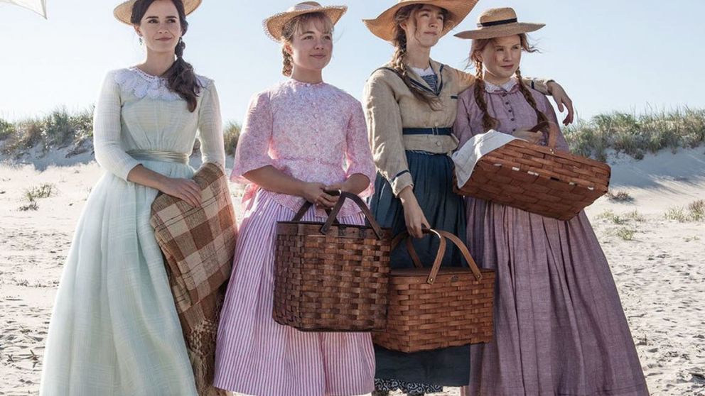 Las hermanas March en "Mujercitas".