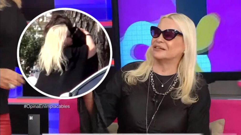 El conmovedor reencuentro de Silvia S�ller y su hijo. 