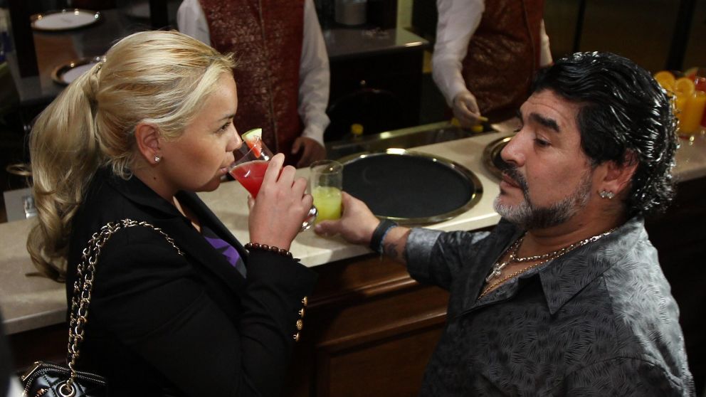 El video que deja ver puertas adentro de la vida de Maradona y Verónica Ojeda.