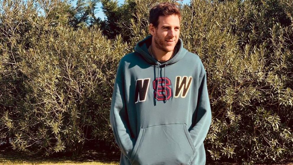 La foto de Del Potro rodeado de amigas