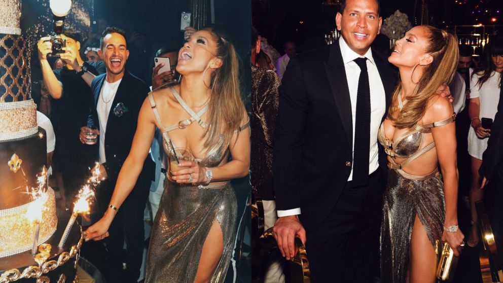 El mega festejo de Jennifer Lopez por sus 50 años.