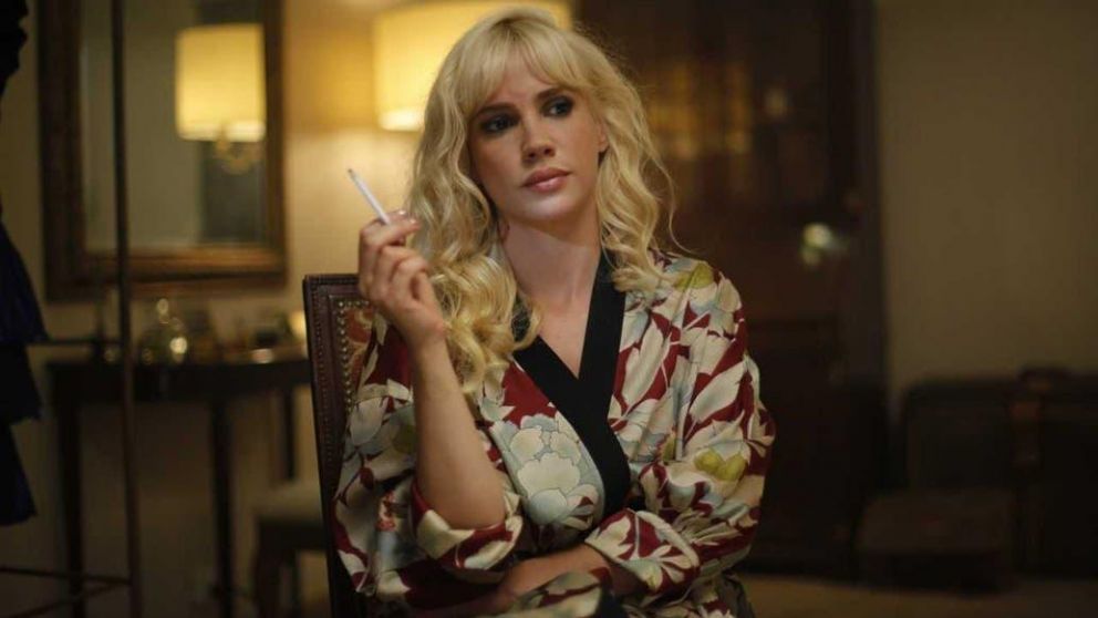 Susana Giménez, interpretada por Celeste Cid, por primera vez en la serie de Carlos Monzón.