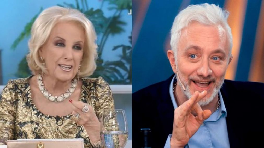 Mirtha Legrand y Andy Kusnetzoff se disputaron por el rating del sábado.