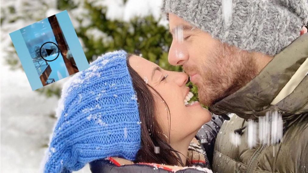 Sofía Jujuy Jiménez y Juan Martín del Potro confirmaron su romance con un dulce beso.