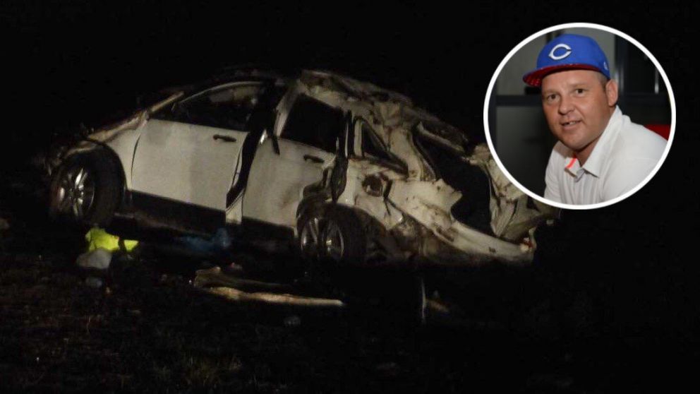 Así quedó el auto.