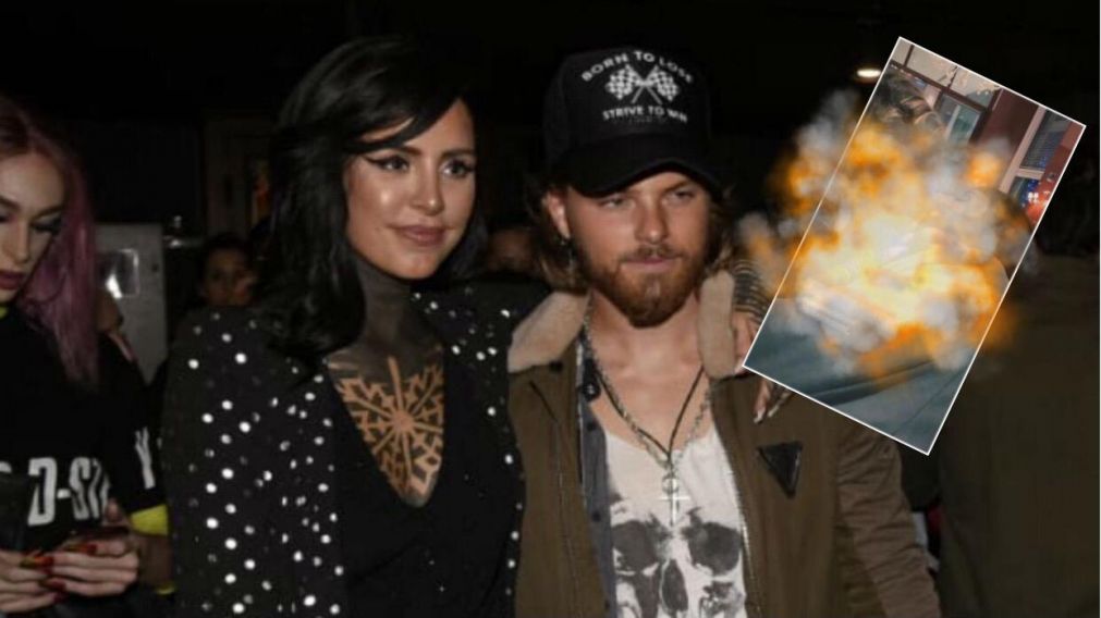 Cande Tinelli y Luca Bonomi, otra vez juntos.