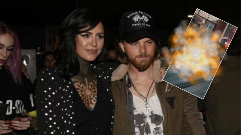 Cande Tinelli y Luca Bonomi, otra vez juntos.