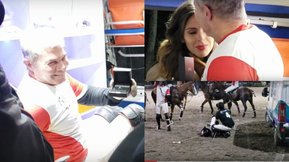 El desopilante video en el que Fernando Burlando le pidió casamiento a Barby Franco.