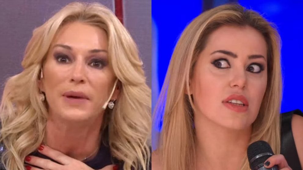 Terrible cruce entre la panelista y la modelo.