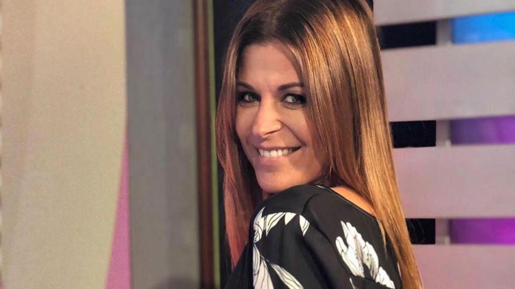 Eugenia Tobal, súper feliz con su embarazo.