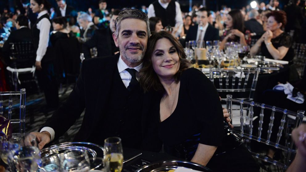 Nancy estuvo acompa�ada por Pablo Echarri (Foto: Nahuel Ventura, Cr�nica)