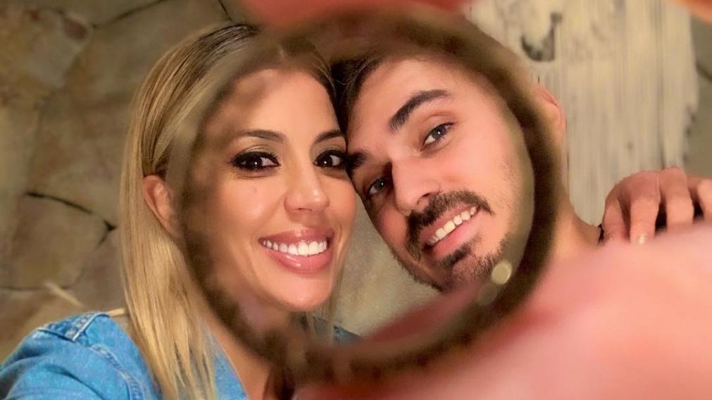 Virginia Gallardo y Mart�n Rojas pasaron por el civ�l. 