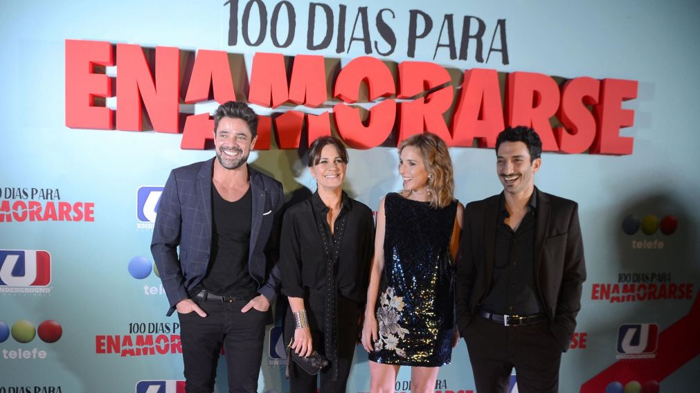 El elenco de la serie, felices por sus nominaciones (Fernando Pérez Re/Crónica).