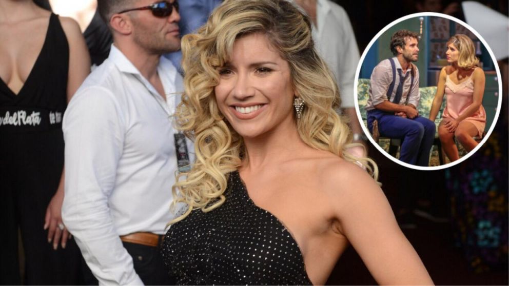 El desopilante recuerdo de la bailarina con su pareja.