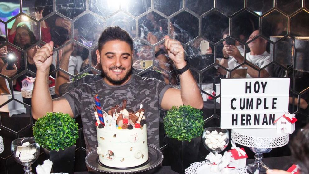 El mega festejo del conductor.