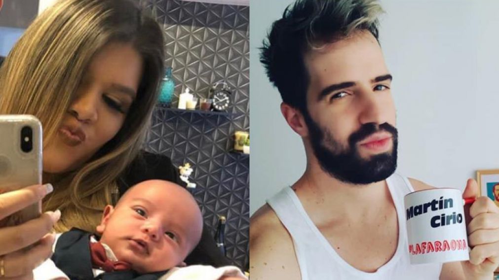 La flamante mam� est� furiosa con el influencer. 