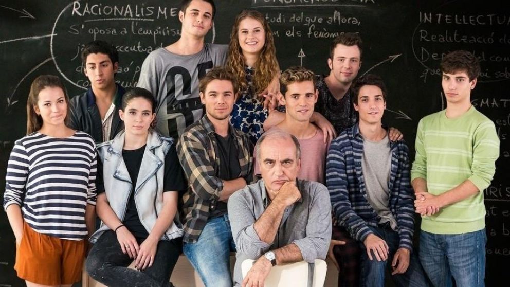 El reencuentro los exintegrantes de "Merlí".