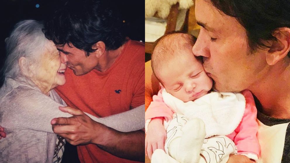 El emocionante recuerdo del actor.