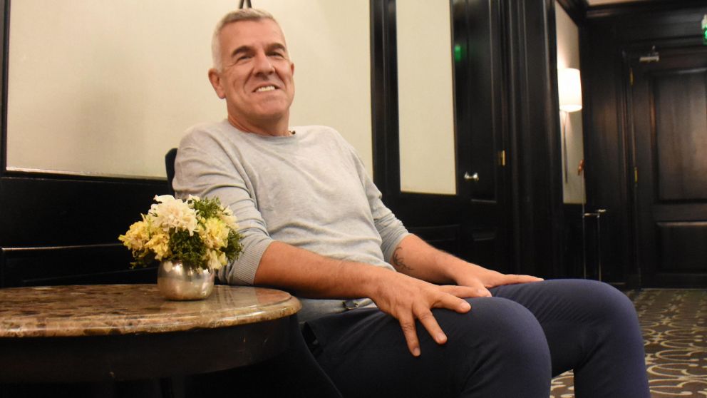 El actor habló de todo (Pablo Villan/Diario Crónica).