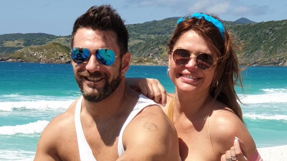 La mediática, súper enamorada del actor.