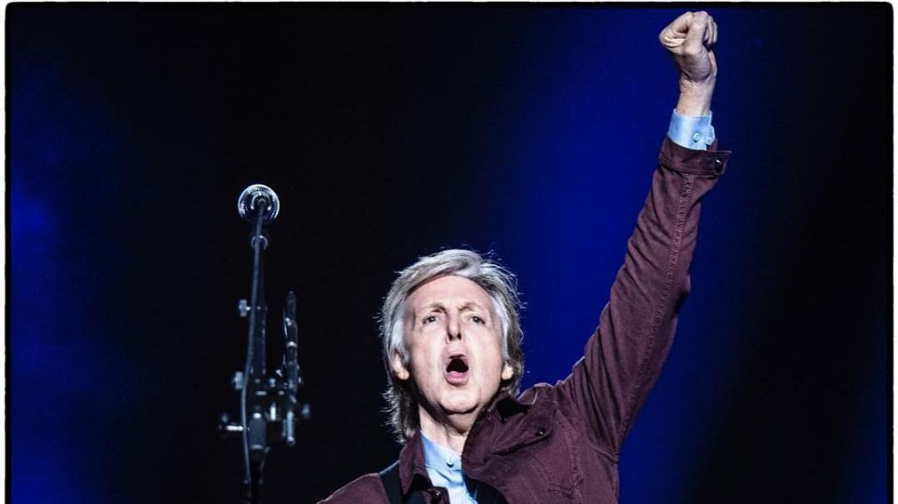 Paul Mc Cartney, en bici por Buenos Aires