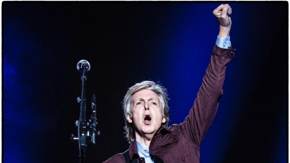 Paul Mc Cartney, en bici por Buenos Aires