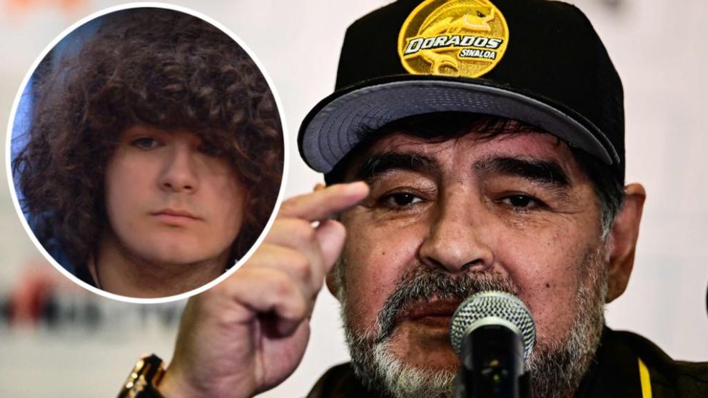Rompió el silencio el supuesto hijo de Diego Maradona.