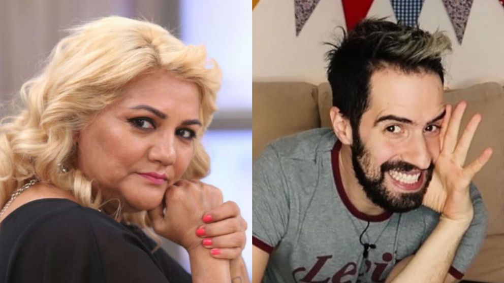 Fuerte cruce entre la cantante y el instagramer.