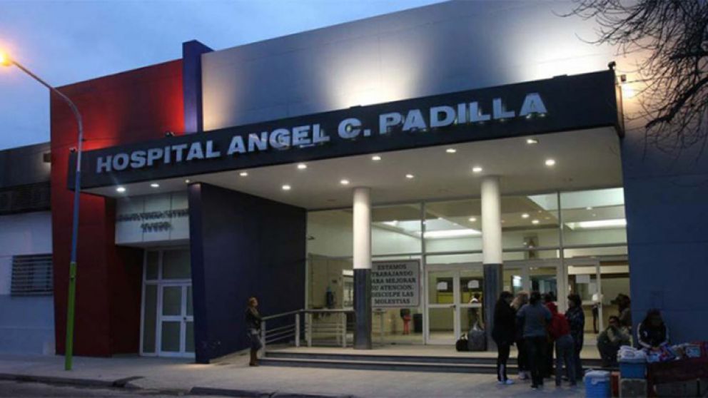 El hospital Padilla, donde se encuentra internado el popular cantante.