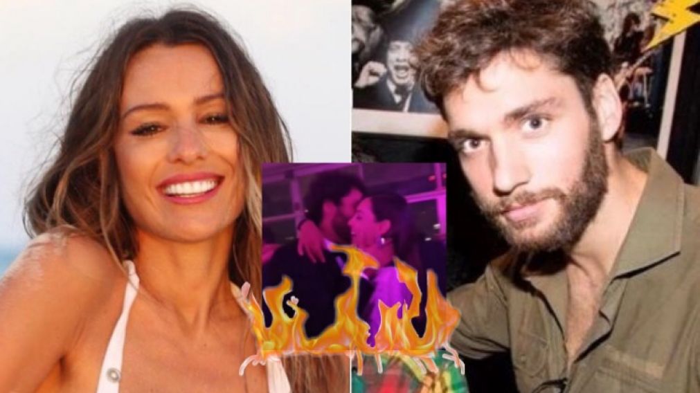 Pampita y su novio, súper hot.