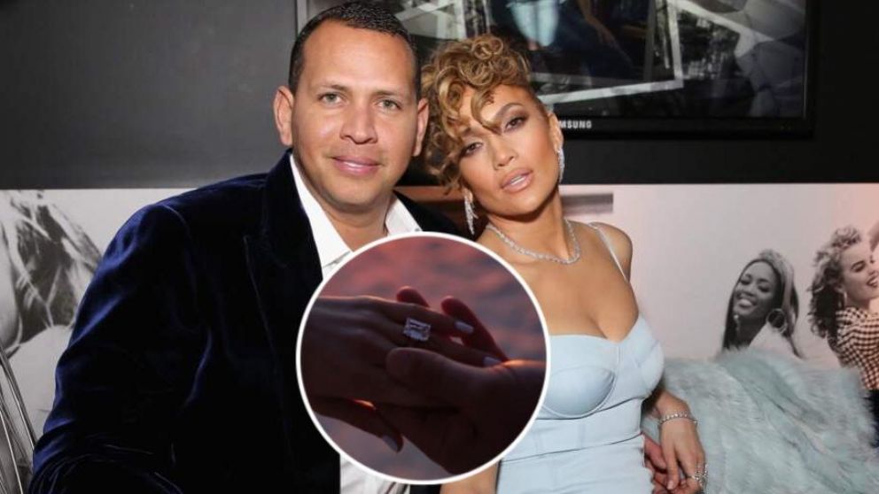 Jennifer López y Alex Rodríguez, comprometidos.
