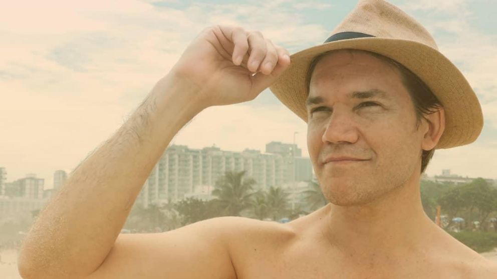 El actor se divirtió en los carnavales cariocas.