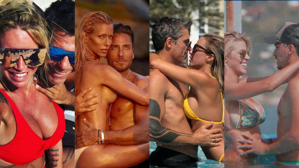 Selfies en la playa y mucho amor.