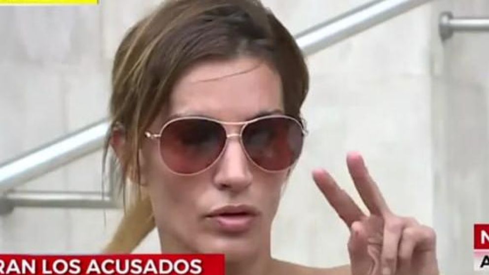Natacha se descompensó al enfrentarse a sus abusadores.