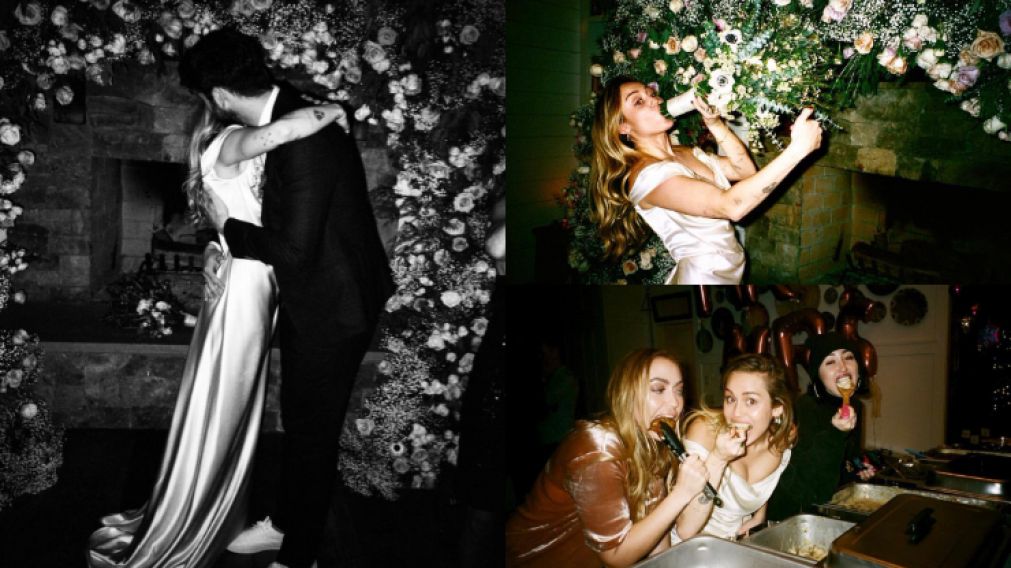 Las fotos de la boda de Miley Cyrus. 