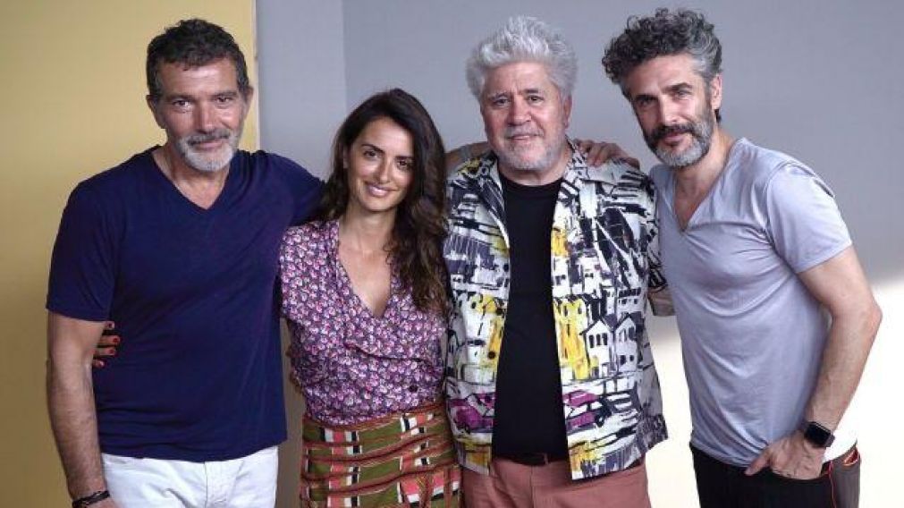 El elenco de "Dolor y gloria", el nuevo film del director español.