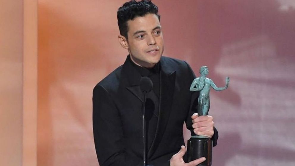 Rami Malek, "Mejor actor". 