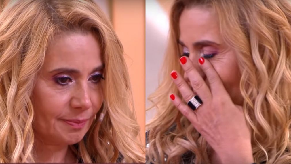 El mal momento de la conductora.