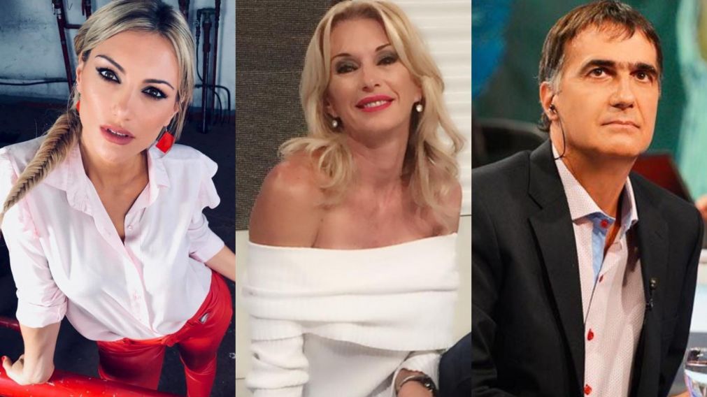 La panelista, lapidaria con el periodista y la modelo.