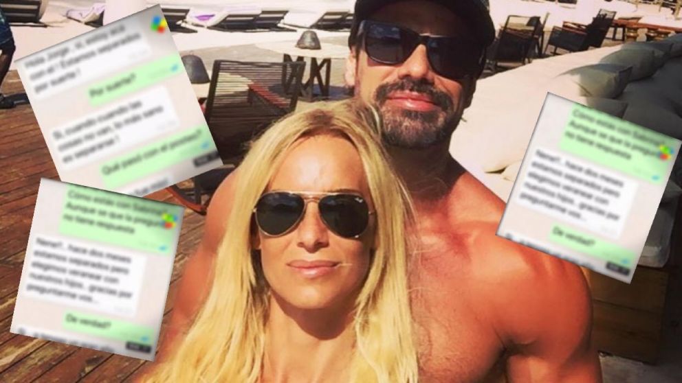 Los chats de la polémica.