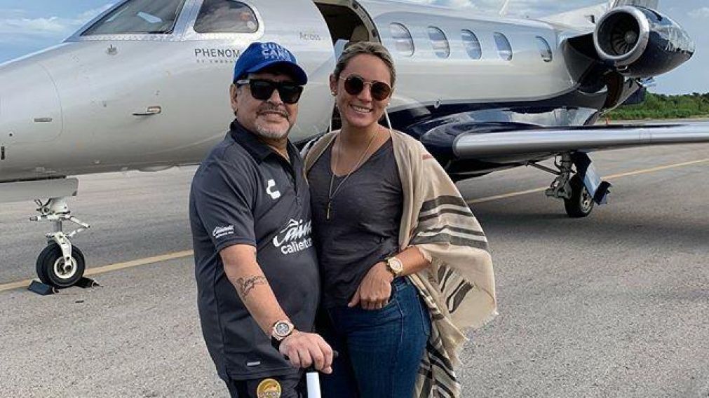 La reacción de Rocio por la internación de Maradona.