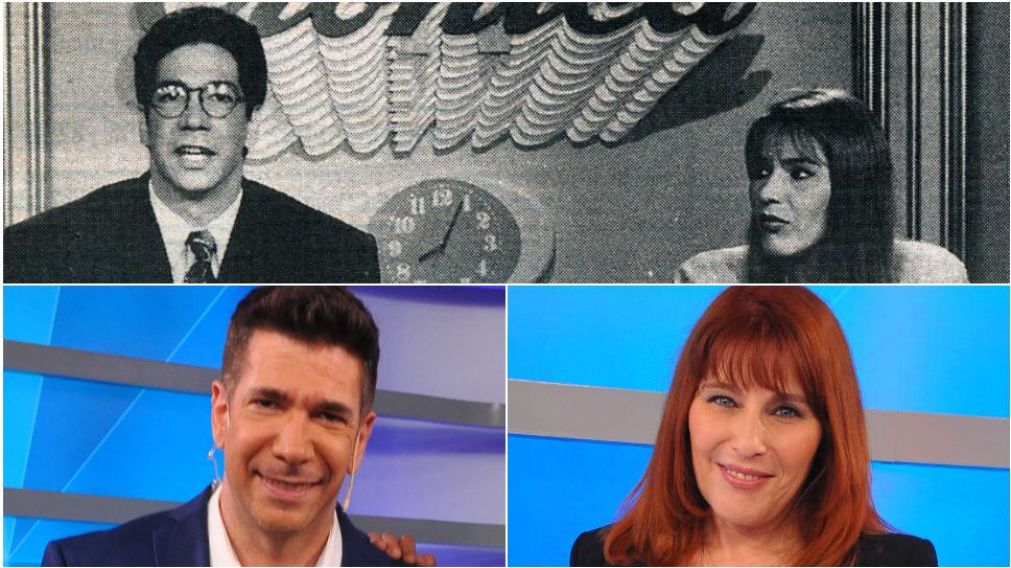 Con ellos se inauguró la pantalla de Crónica TV