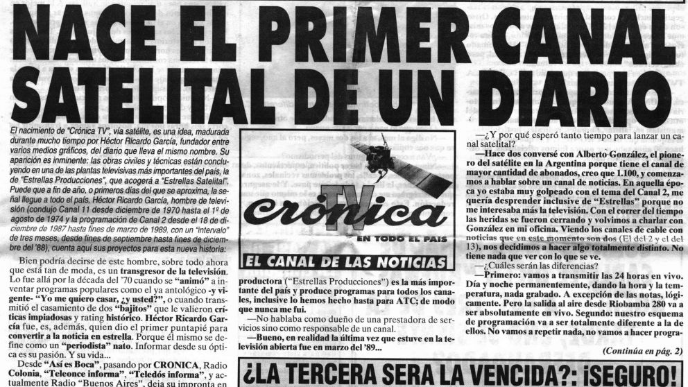 Crónica HD cumple 25 años