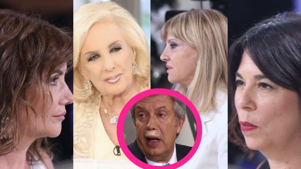 El tenso cruce de las famosas con el abogado.
