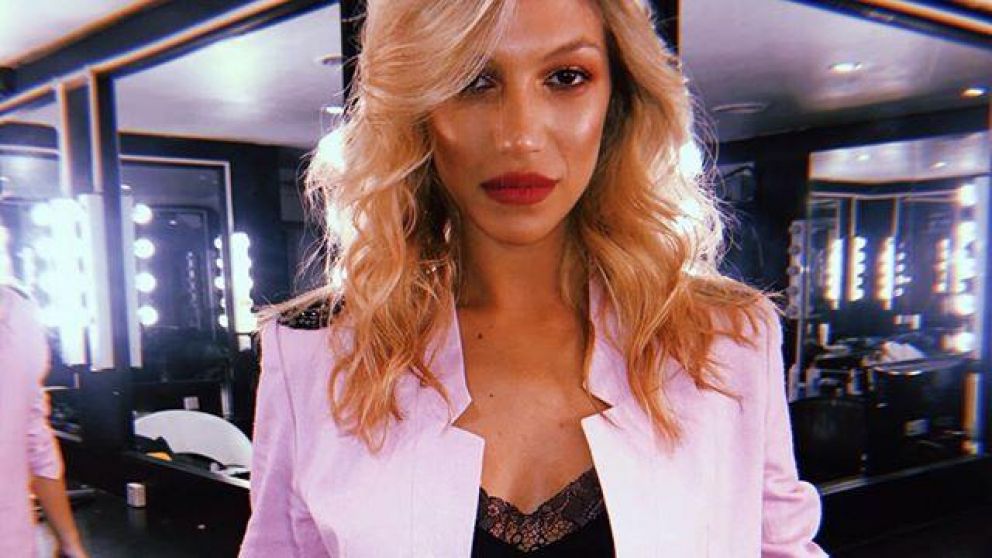 La actriz muy sexy en las redes sociales.