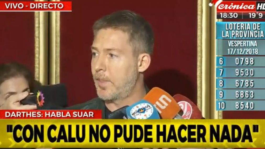 Adrián Suar habló sobre las acusaciones contra Juan Darthés.