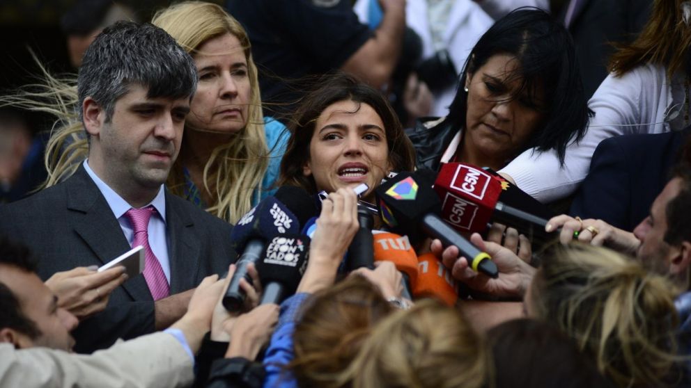 Se presentó en los Tribunales de Retiro. (Crónica/Jonatan Moreno)