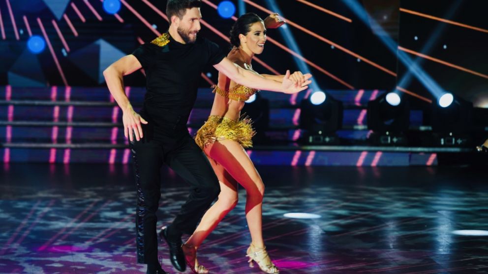 Cinthia Fern�ndez obtuvo el puntaje m�s alto en una magra jornada (Gentileza Showmatch).